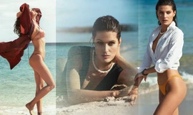 'Thiên thần nội y' Isabeli Fontana bốc lửa và cá tính trên biển