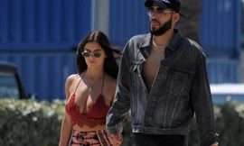 Đây là lần đầu tiên cặp đôi xuất hiện bên nhau sau khi bị phát hiện đi cùng nhau vào tháng 12 năm ngoái 