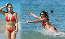 Vẻ căng tràn sức sống của sao nữ 9x người Mỹ gây 'chao đảo'