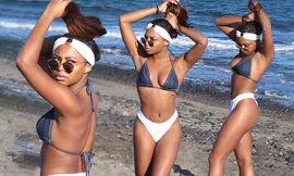 Đường cong nóng bỏng của sao truyền hình Samira Mighty 