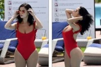 Ngất ngây ngắm thân hình đồng hồ cát của mẫu nội y Demi Rose