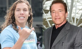 Con trai riêng của 'Kẻ hủy diệt' với giúp việc cơ bắp giống hệt cha