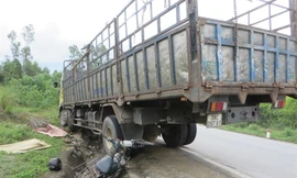 Hiện trường vụ tai nạn 