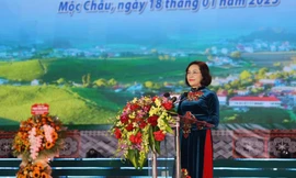 Sơn La tổ chức lễ công bố thành lập thị xã Mộc Châu