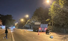 Va chạm xe máy với xe tải, một người tử vong