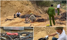 Hòa Bình tiêu hủy hơn 1.700 khẩu súng cùng nhiều vũ khí, vật liệu nổ