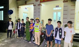 Ngăn chặn nhóm thanh, thiếu niên mang 'phóng lợn' đi giải quyết mâu thuẫn