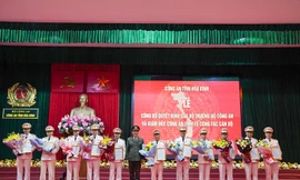 Công an tỉnh Hòa Bình điều động nhiều vị trí cán bộ lãnh đạo