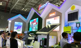 Các đơn vị chuẩn bị cho triển lãm.