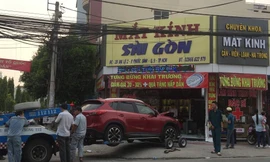 Hiện trường tai nạn.