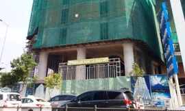 Công trình xảy ra vụ việc.