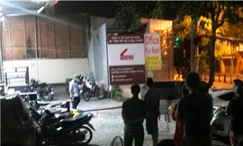 Hiện trường vụ việc.