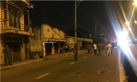 Hiện trường vụ việc.