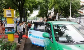 Năm điểm đón taxi ở TPHCM chính thức thử nghiệm.