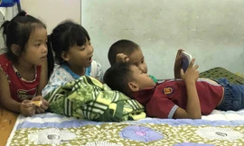 Đêm ở nơi tránh bão số 9 của người dân Sài Gòn