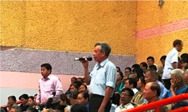 Buổi tiếp xúc cử tri sáng 20/10.