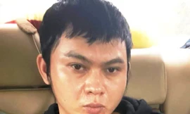 Nghi can Vũ Ngọc Hiếu bị bắt sau khi phi tang thi thể nạn nhân ở Tây Ninh.