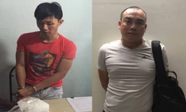 Trường và Minh tại công an.