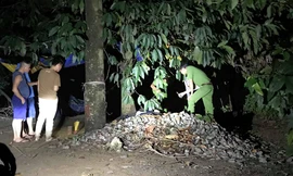 Hiện trường vụ việc.