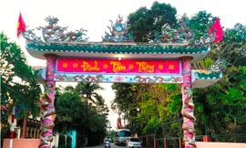 Ngôi đình 'anh Hai Khải' thường ngồi uống trà đàm đạo với các bô lão