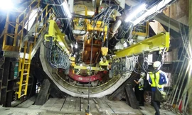 Robot khổng lồ khoan hầm metro thứ hai ở Sài Gòn