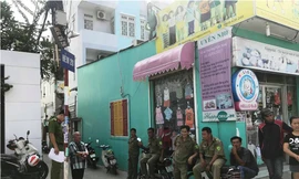 Con hẻm nơi xảy ra vụ việc.