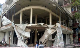 Hiện trường vụ việc.