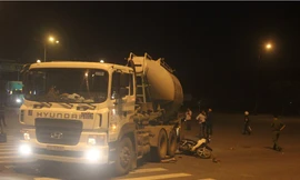 Hiện trường tai nạn.