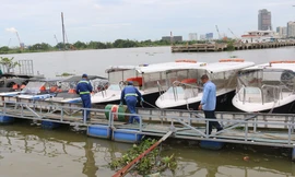 Khu vực phát hiện thi thể.