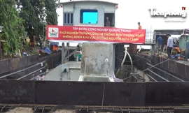 Sau thời giam thí điểm, TPHCM chính thức thuê siêu máy bơm chống ngập.