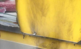 Hiện trường vụ việc.