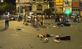 Vụ tai nạn vào tối 21/10 khiến 1 người chết, 5 người bị thương do tài xế say xỉn.