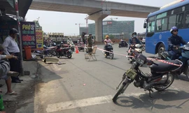 Hiện trường vụ việc.