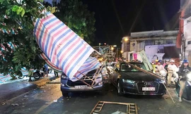 Hiện trường vụ việc.