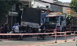 Hiện trường vụ việc.