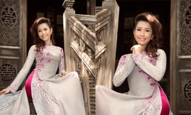 Phan Thu Quyên khoe nét e ấp của con gái miền Tây