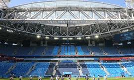 Đội tuyển Nga tập luyện chuẩn bị cho cuộc đối đầu với Ai Cập 