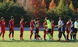 Tuyển Việt Nam thua đội cuối bảng giải hạng Nhì Hàn Quốc