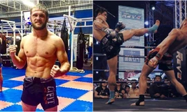 Võ sĩ Rafael Fiziev và pha né đòn ảo diệu.