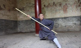 Hu Yafei tập luyện võ Thiếu Lâm trong một thời gian dài