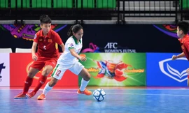 Tuyển Futsal nữ Việt Nam đoạt vé vào bán kết giải châu Á