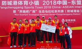 Chân chạy phong trào Việt đăng quang khu vực Đông Nam Á