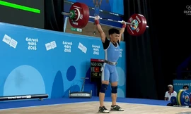 Lực sĩ Ngô Sơn Đỉnh đoạt HCV Olympic trẻ 2018