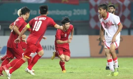 Công Phượng và đồng đội lập kỳ tích. Ảnh: Vnexpress