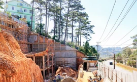 Cấp phép khoét núi xây khách sạn Diamon HIll