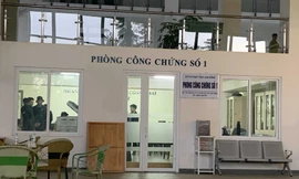 Công an khám xét tại một đơn vị trực thuộc Sở Tư pháp Lâm Đồng