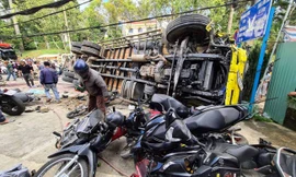 Hiện trường vụ tai nạn