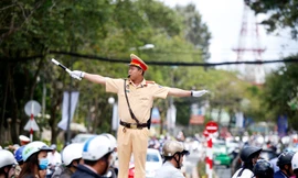 Thí điểm bục chỉ huy điều khiển giao thông