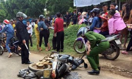 Hiện trường vụ tai nạn