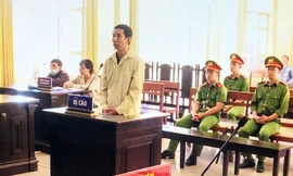 Bị cáo Nguyễn Phước Châu tại tòa